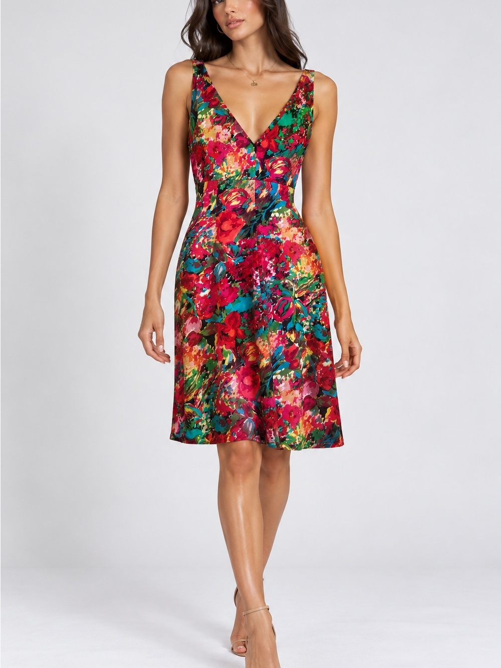 Ralph Lauren multicolor floral dress